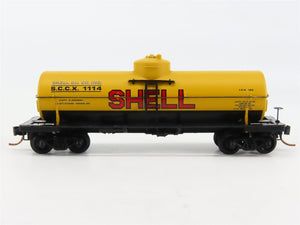 N Scale Micro-Trains SCCX Shell Oil Company Tank Car 1114 RTR