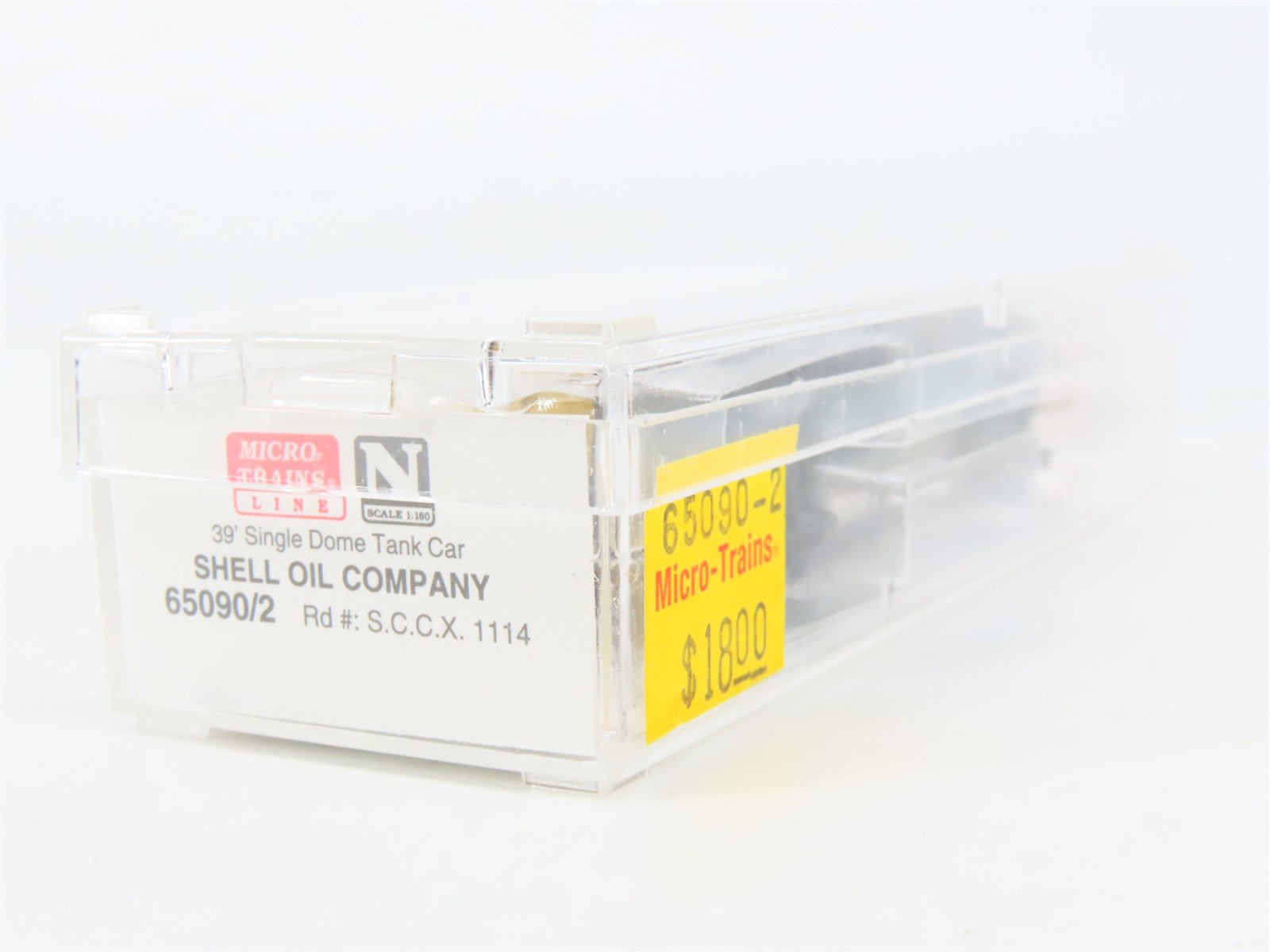 N Scale Micro-Trains SCCX Shell Oil Company Tank Car 1114 RTR