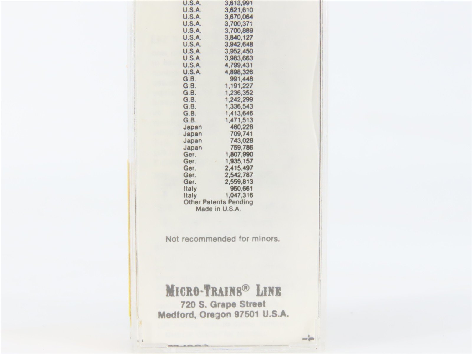 N Scale Micro-Trains 32300 CGW Chicago Great Western 50' Box Car 307 RTR