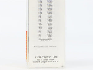 N Scale Micro-Trains 36020 N&W Norfolk & Western 50' Box Car 56619 RTR
