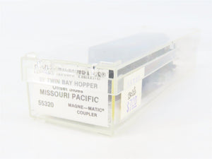 N Scale Micro-Trains 55320 MP Missouri Pacific 33' 2-Bay Hopper 58774 RTR