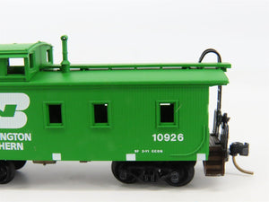 N Scale Micro-Trains 51090 BN Burlington Northern 34' Wood-Sheathed Caboose RTR