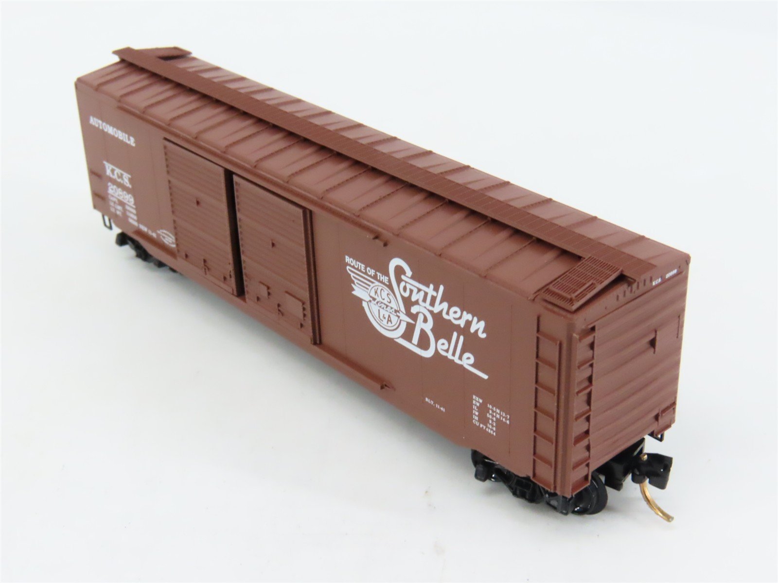 N Scale Micro-Trains 34230 KCS Kansas City Southern 50' Box Car 20899 RTR
