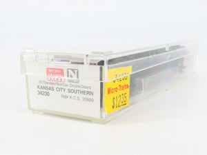 N Scale Micro-Trains 34230 KCS Kansas City Southern 50' Box Car 20899 RTR