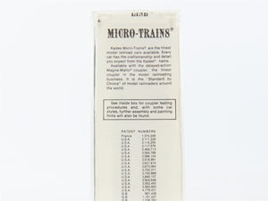 N Scale Micro-Trains 32260 PGE Pacific Great Eastern 50' Box Car 4582 RTR