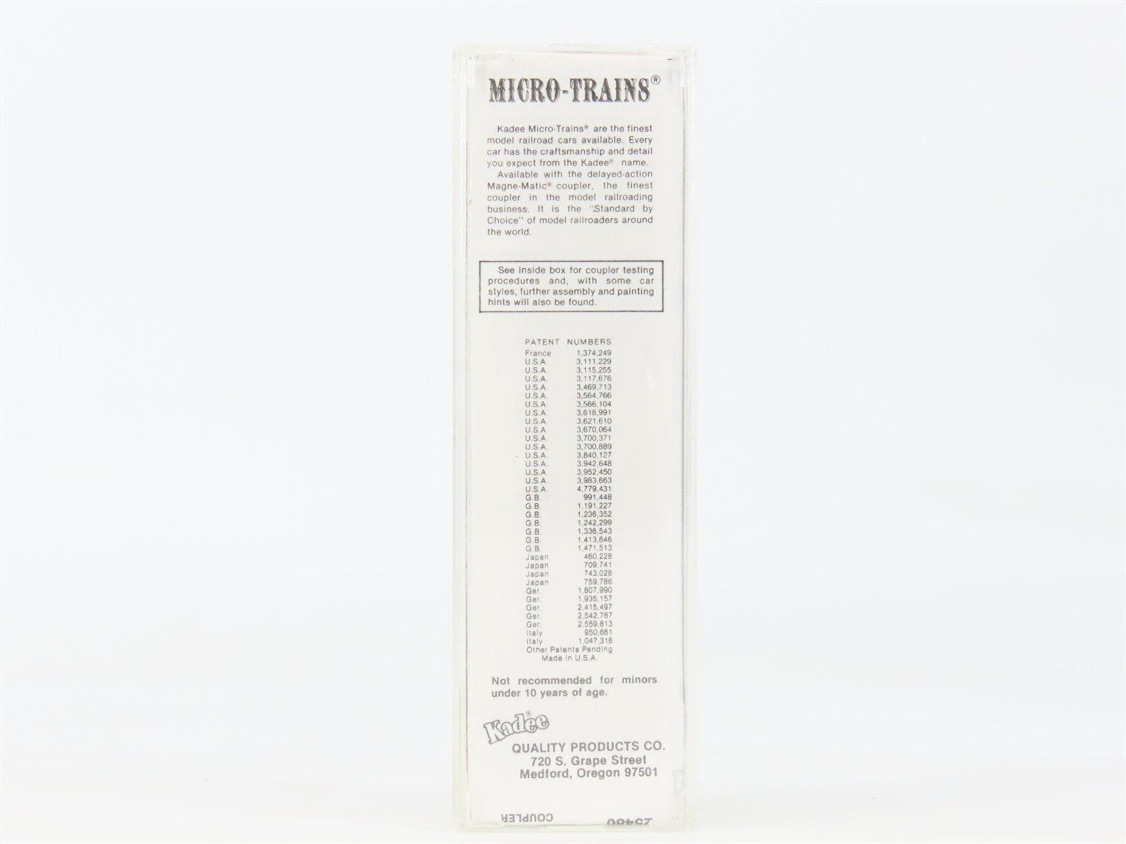 N Scale Micro-Trains 25480 VC Virginia Central 50' Box Car 9017 RTR