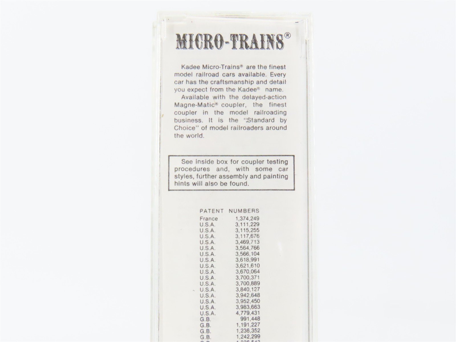 N Scale Micro-Trains 25480 VC Virginia Central 50' Box Car 9017 RTR