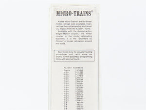 N Scale Micro-Trains 25480 VC Virginia Central 50' Box Car 9017 RTR