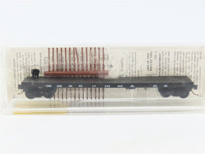 N Scale Micro-Trains 44040 CP Canadian Pacific 50' Flat Car 300049 RTR