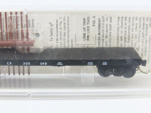 N Scale Micro-Trains 44040 CP Canadian Pacific 50' Flat Car 300049 RTR