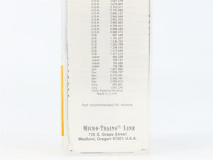 N Scale Micro-Trains 44040 CP Canadian Pacific 50' Flat Car 300049 RTR