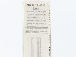 N Scale Micro-Trains 47190 NYC New York Central 40' Wood Reefer 11258 RTR