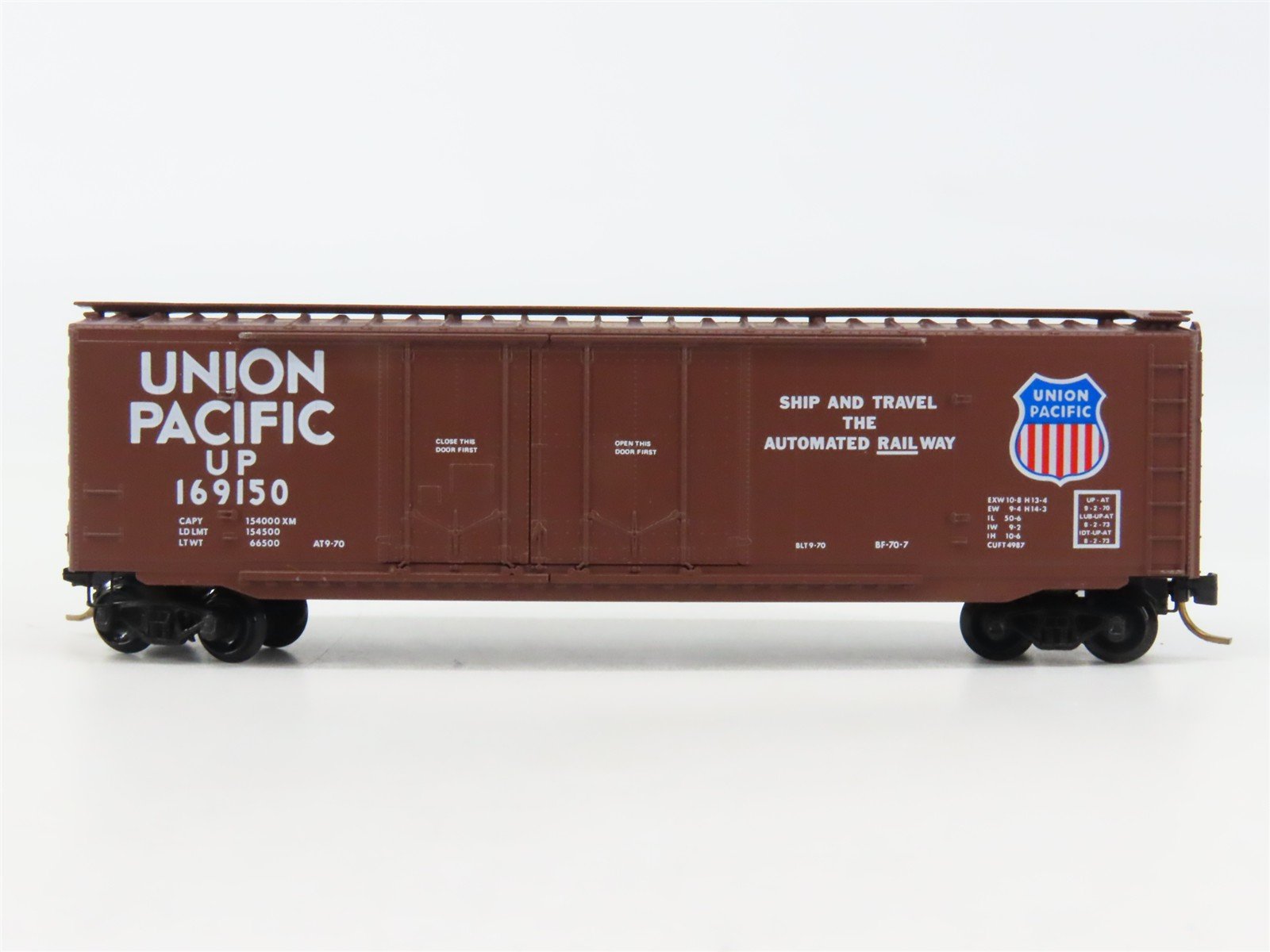 N Scale Micro-Trains 36030 UP Union Pacific 50' Box Car 169150 RTR