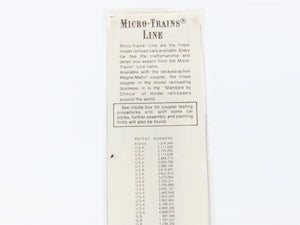 N Scale Micro-Trains 55330 SOU Southern 33' 2-Bay Hopper 285539 RTR