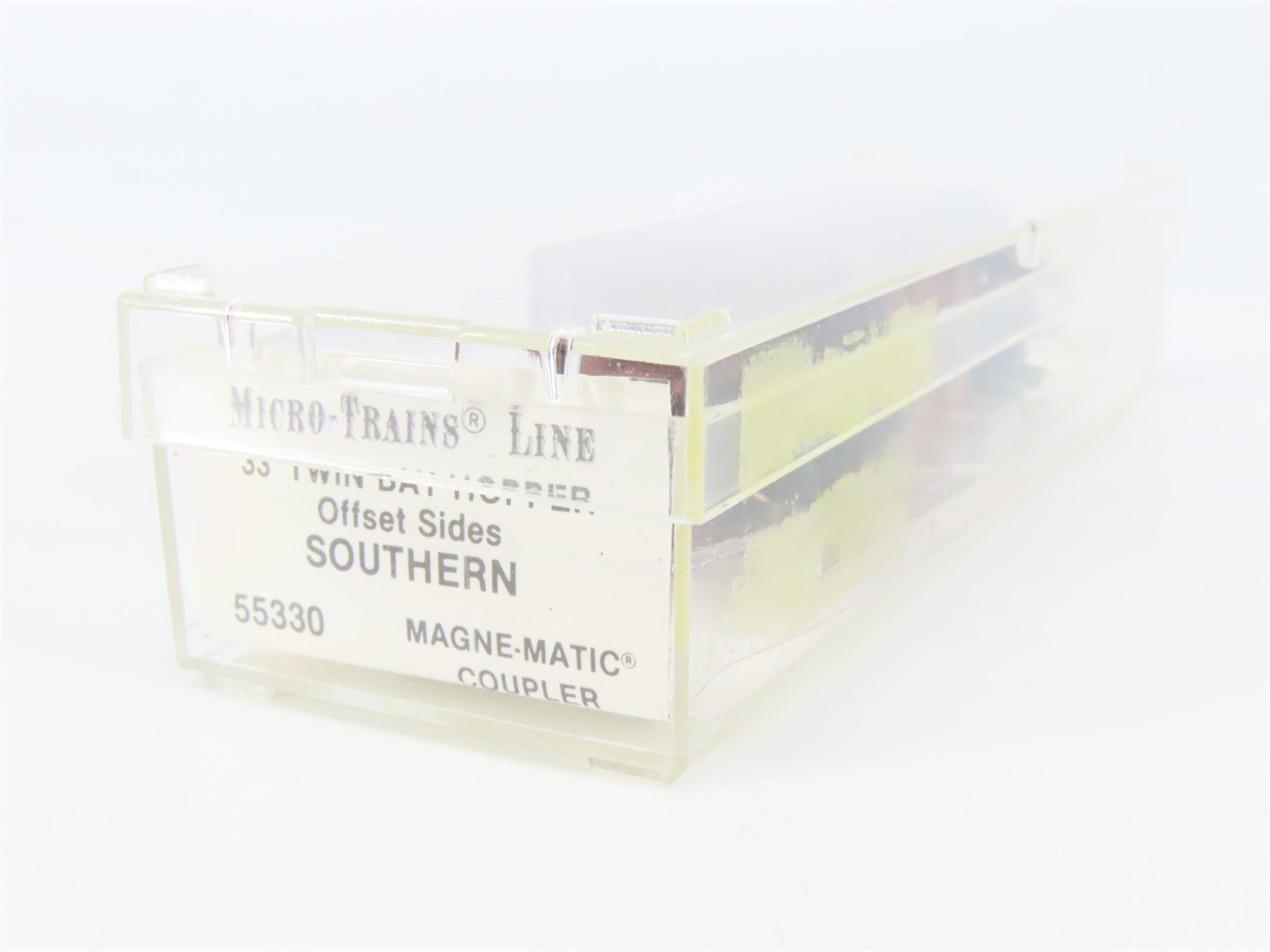 N Scale Micro-Trains 55330 SOU Southern 33' 2-Bay Hopper 285539 RTR