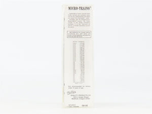N Scale Kadee / Micro-Trains Line 38180 Chicago & North Western 50' Box Car RTR