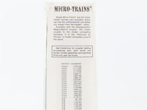 N Scale Kadee / Micro-Trains Line 38180 Chicago & North Western 50' Box Car RTR