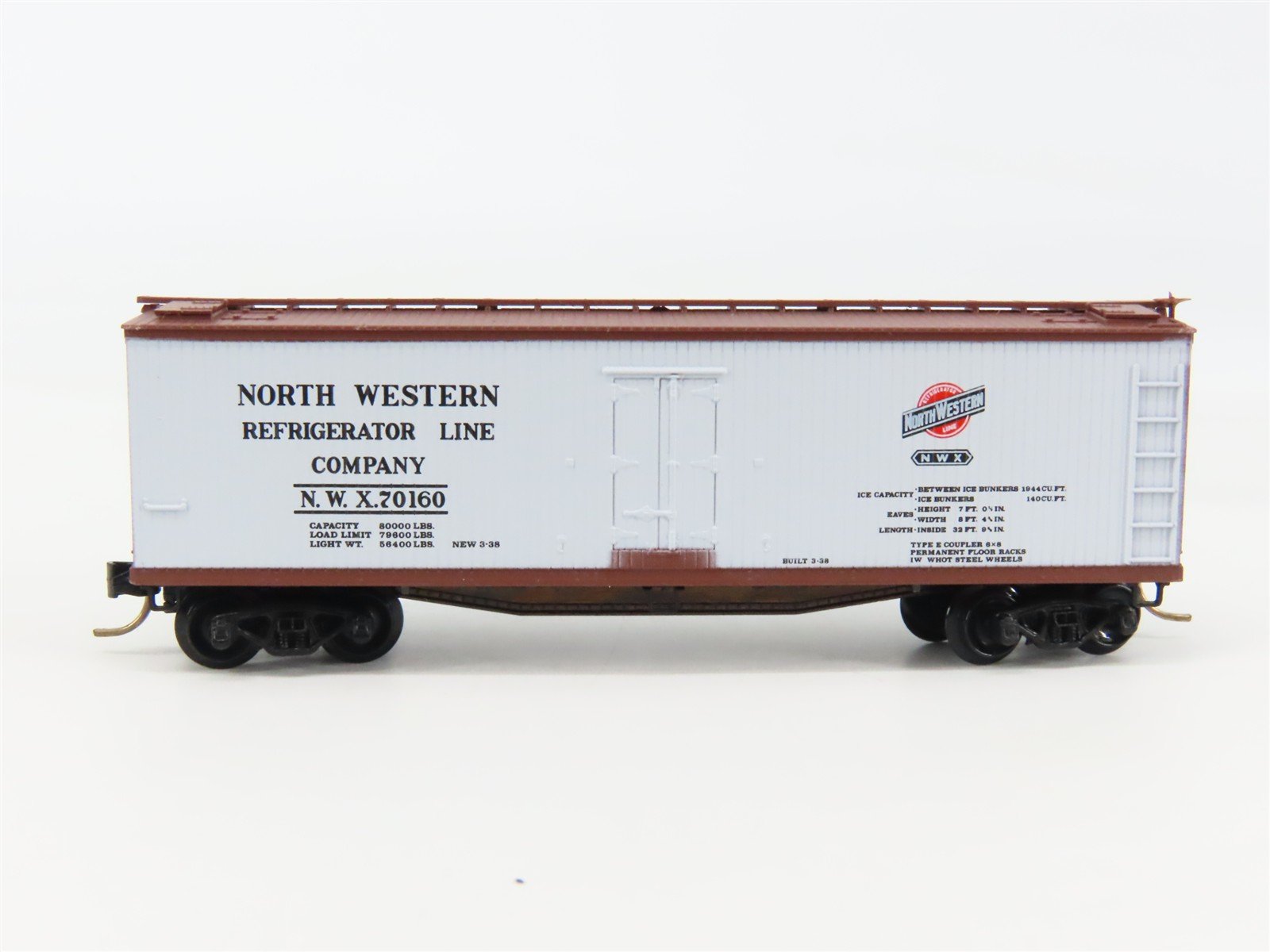 N Scale Micro-Trains 49170 40' Double Sheathed Wood Reefer RTR