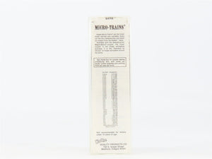 N Scale Micro-Trains 49170 40' Double Sheathed Wood Reefer RTR