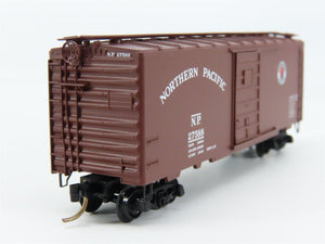 N Scale Micro-Trains 20980 NP Northern Pacific 40' Box Car 27588 RTR