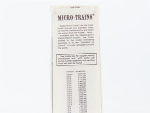 N Scale Micro-Trains 20980 NP Northern Pacific 40' Box Car 27588 RTR