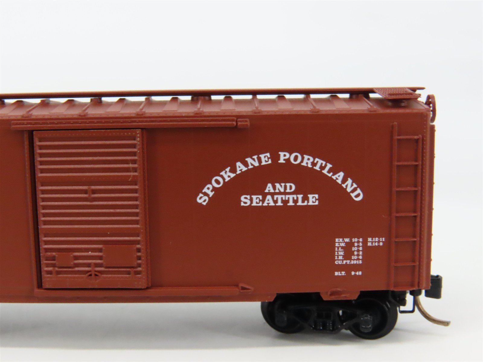 N Scale Micro-Trains 20990 SPS Spokane, Portland & Seattle 40' Box Car 12139 RTR