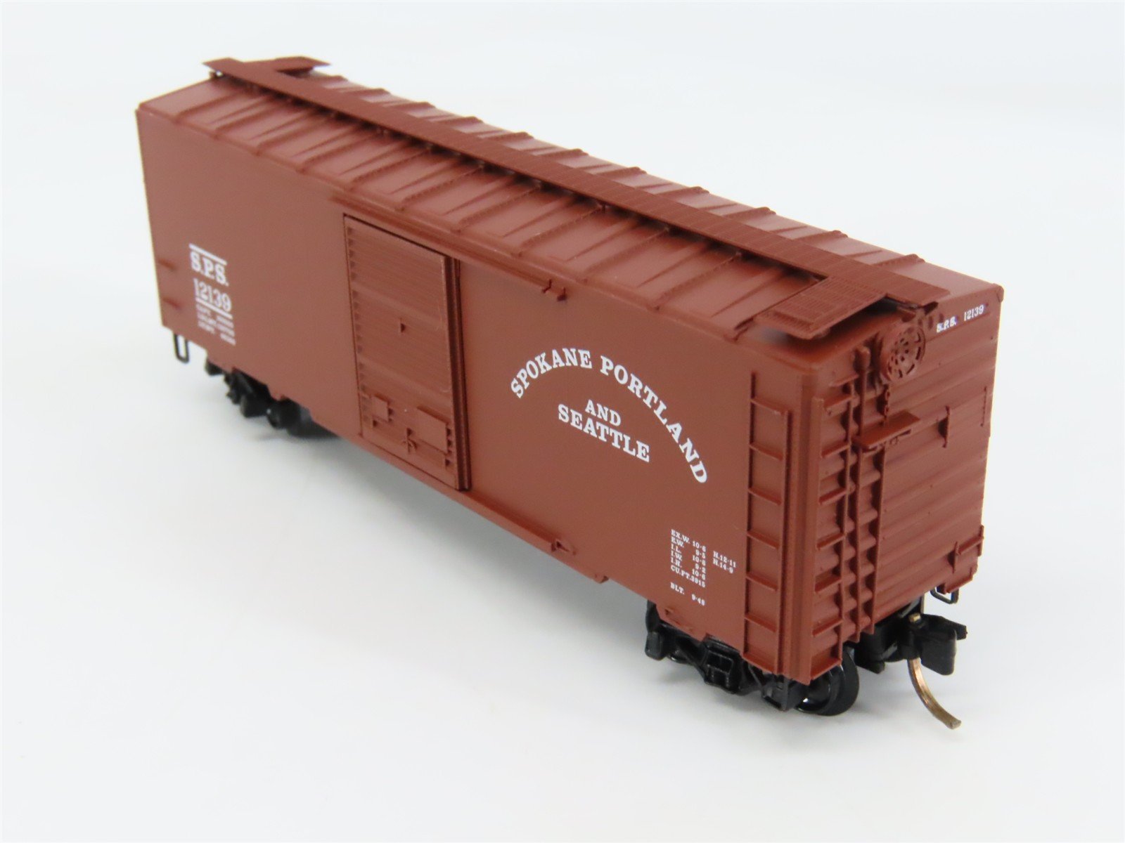 N Scale Micro-Trains 20990 SPS Spokane, Portland & Seattle 40' Box Car 12139 RTR