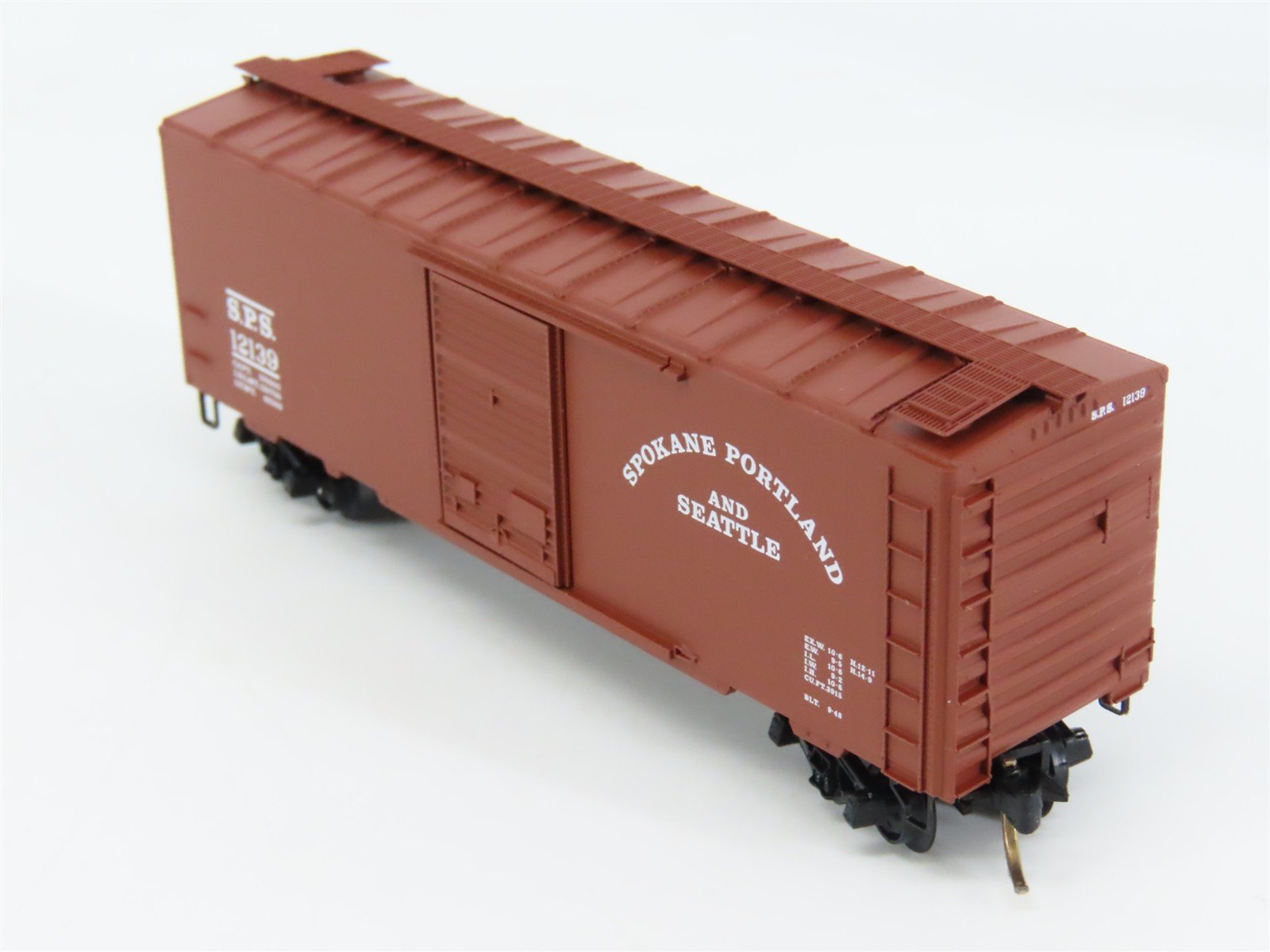 N Scale Micro-Trains 20990 SPS Spokane, Portland & Seattle 40' Box Car 12139 RTR