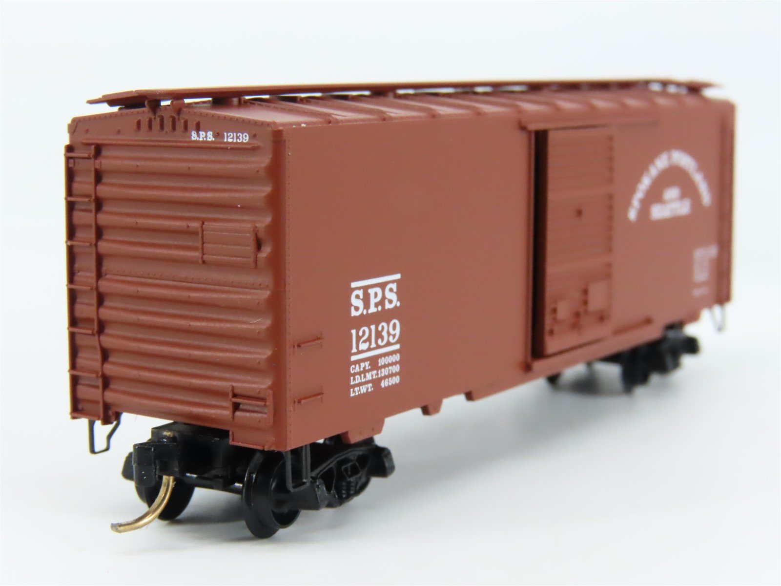 N Scale Micro-Trains 20990 SPS Spokane, Portland & Seattle 40' Box Car 12139 RTR