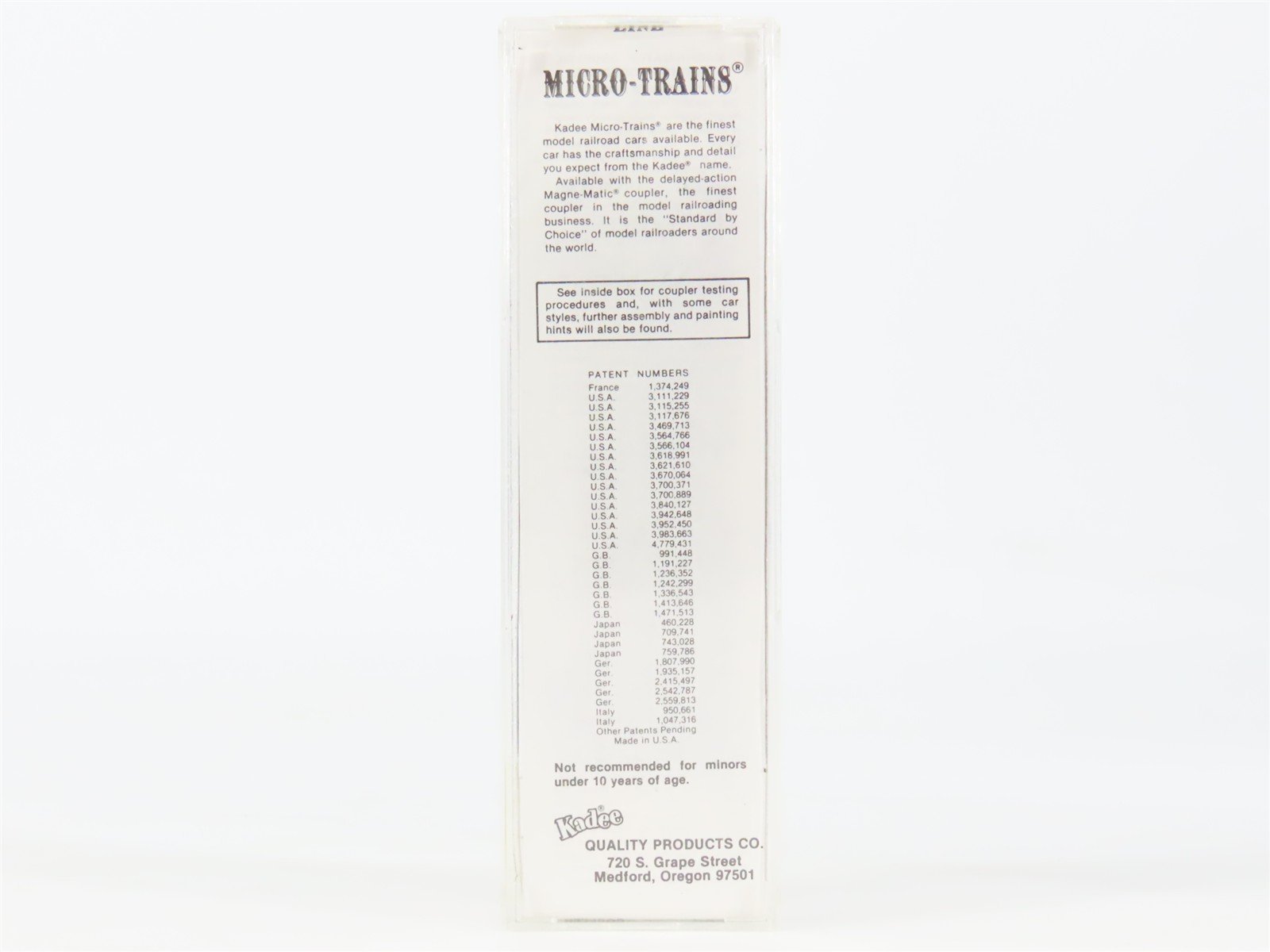 N Scale Micro-Trains 20990 SPS Spokane, Portland & Seattle 40' Box Car 12139 RTR
