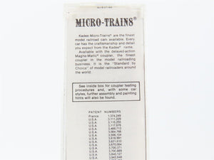 N Scale Micro-Trains 20990 SPS Spokane, Portland & Seattle 40' Box Car 12139 RTR