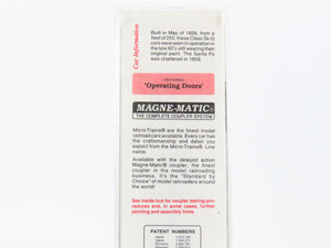 N Scale Micro-Trains 35070 ATSF Santa Fe 40' Stock/Cattle Car 68848 RTR
