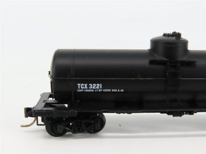 N Scale Micro-Trains 65250 The Texas Company Lessee 39' Single Dome Tank Car RTR