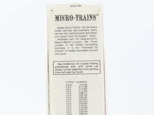 N Scale Micro-Trains 51060 34' Wood-Sheathed Caboose RTR
