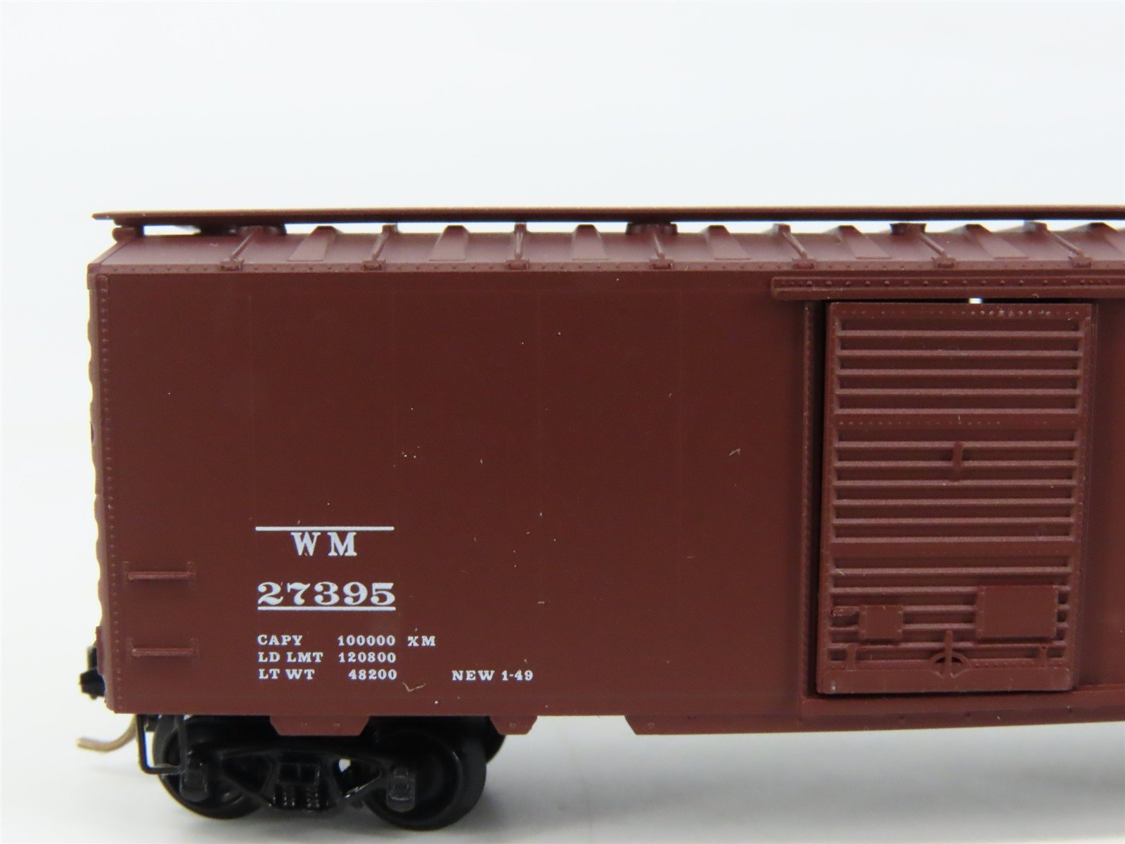 N Scale Micro-Trains 20960 WM Western Maryland 40' Box Car 27395 RTR