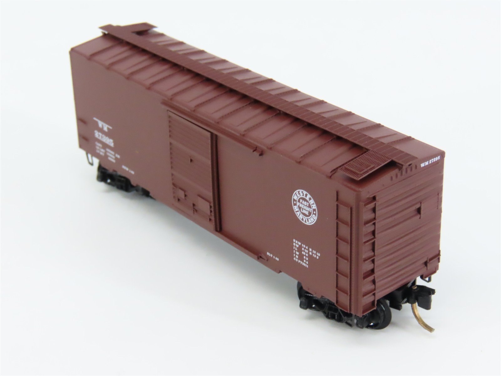 N Scale Micro-Trains 20960 WM Western Maryland 40' Box Car 27395 RTR