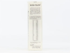 N Scale Micro-Trains 20960 WM Western Maryland 40' Box Car 27395 RTR