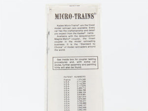 N Scale Micro-Trains 33110 NKP Nickel Plate Road 50' Box Car 81039 RTR
