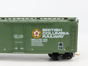 N Scale Micro-Trains 21230 British Columbia Railway 40' Plug Door Box Car RTR