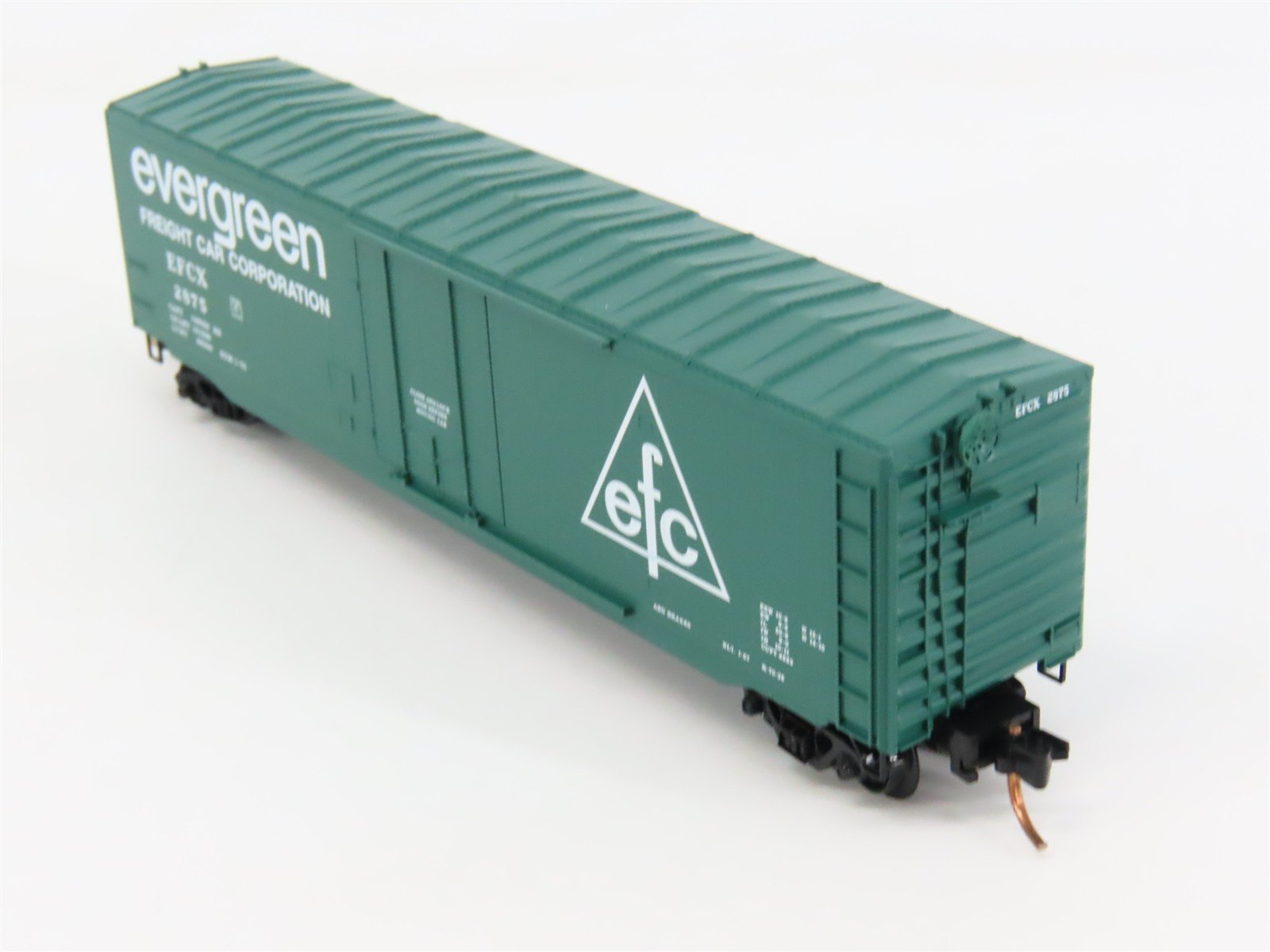 N Scale Micro-Trains 38260 Evergreen Freight Car Corporation 50' Box Car RTR