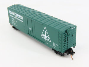 N Scale Micro-Trains 38260 Evergreen Freight Car Corporation 50' Box Car RTR