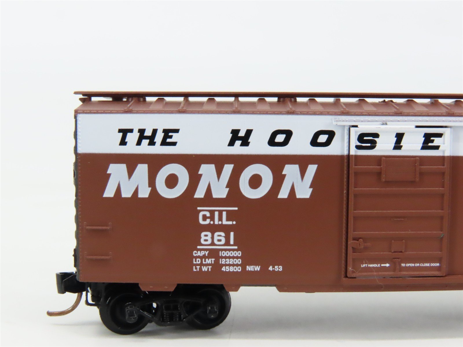 N Scale Micro-Trains 20486 CIL Monon 40' Box Car 861 RTR