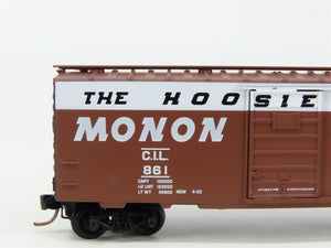 N Scale Micro-Trains 20486 CIL Monon 40' Box Car 861 RTR