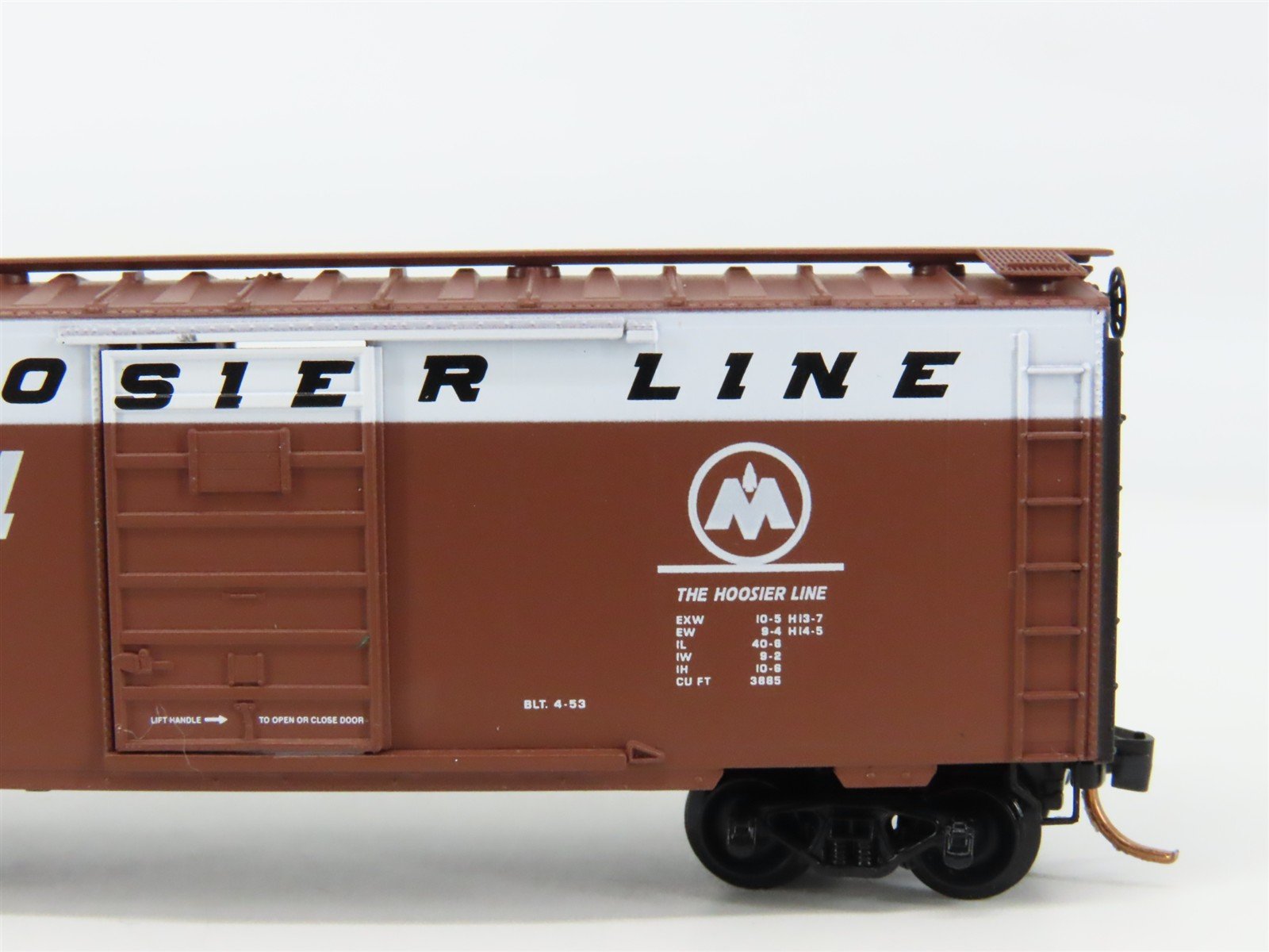 N Scale Micro-Trains 20486 CIL Monon 40' Box Car 861 RTR