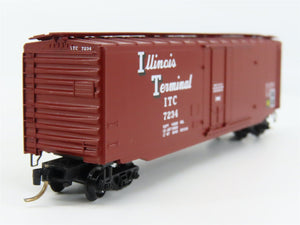 N Scale Micro-Trains 32270 ITC Illinois Terminal 50' Plug Door Box Car 7234 RTR