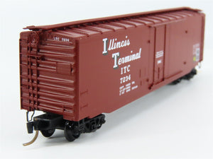 N Scale Micro-Trains 32270 ITC Illinois Terminal 50' Plug Door Box Car 7234 RTR