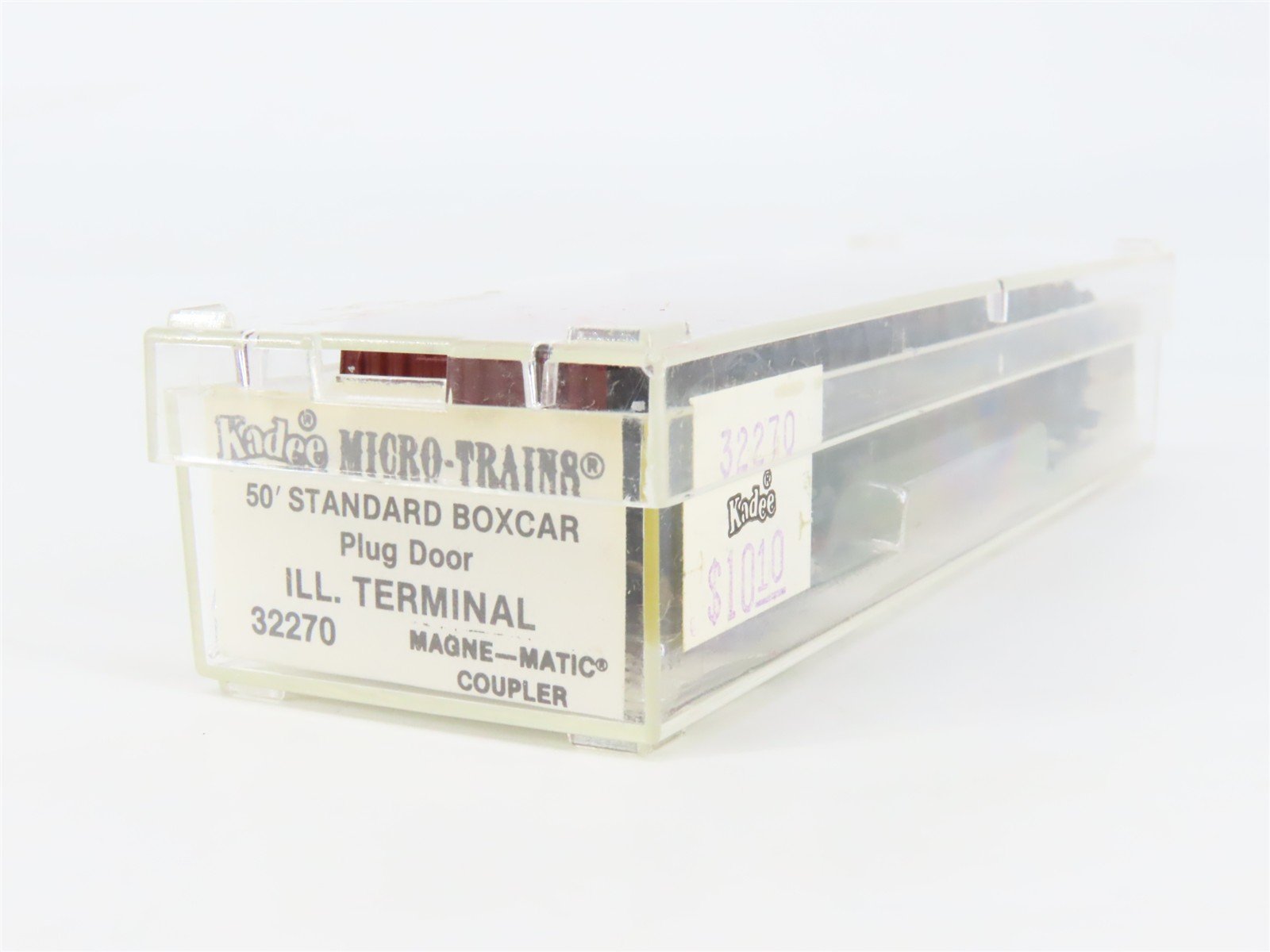 N Scale Micro-Trains 32270 ITC Illinois Terminal 50' Plug Door Box Car 7234 RTR