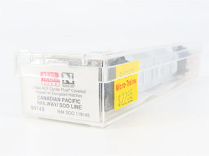 N Scale Micro-Trains 94140 Soo Line 3-Bay Covered Hopper 119145 RTR