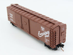 N Scale Micro-Trains 78090 Chicago, Burlington & Quincy 50' Auto Box Car RTR