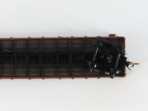 N Scale Micro-Trains 44010 GN Great Northern 50' Straight Side Flat Car RTR